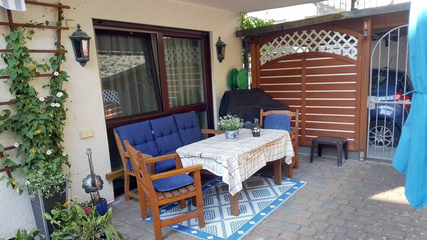 Ferienwohnung für 2 Personen, mit Terrasse