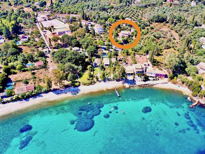Location de vacances pour 11 personnes, avec jardin dans Kassiopi - 2
