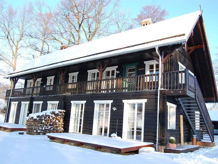Ferienhaus für 2 Personen, mit Balkon und Garten, mit Haustier im Spreewald