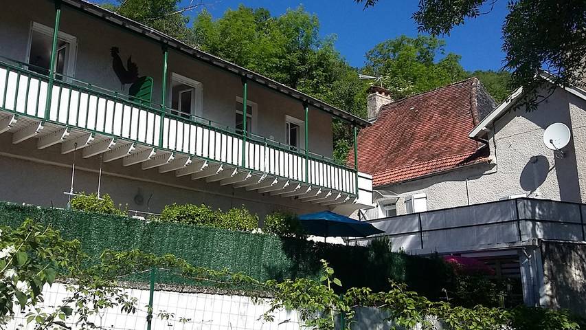 Gîte pour 4 personnes, avec Balcon et Jardin à Souillac