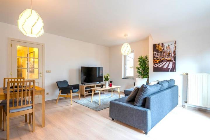 Appartement de vacances pour 12 personnes, avec Balcon et Vue à Jette
