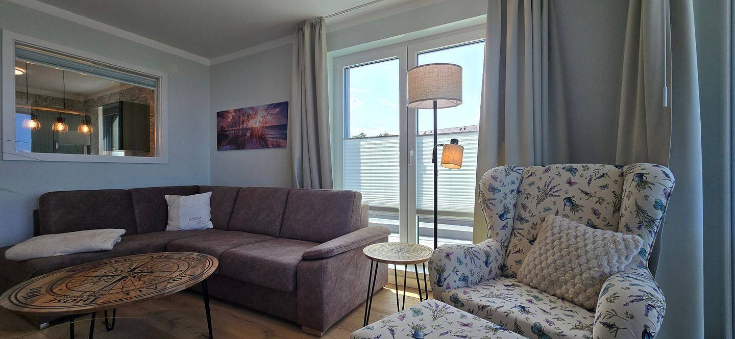 Apartamento entero, Familiäre Auszeit mit Seeblick und einer Sunshower Ir-Uv Panel Dusche in Graal-Müritz in der Ferienwohnung i15 - "Meeresrausch": in Graal-Müritz, Rostock y sus alrededores
