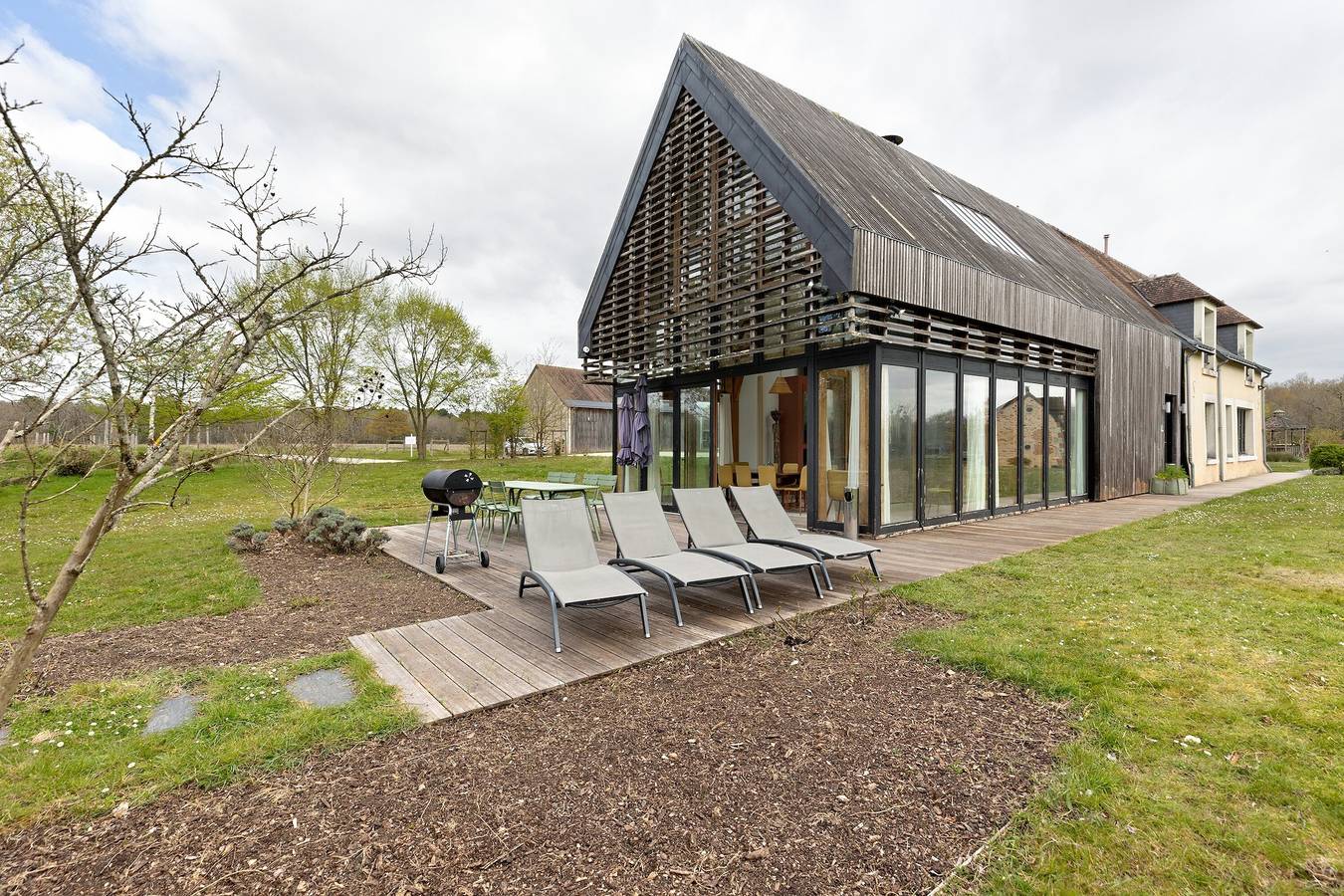 Grand Prépinson – Domaine de La Trigalière mit Gemeinschaftspool in Ambillou, Tours und Umgebung