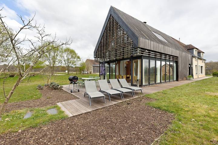 Location de vacances pour 8 personnes, avec jardin et vue sur le lac, animaux acceptés à Ambillou - 4