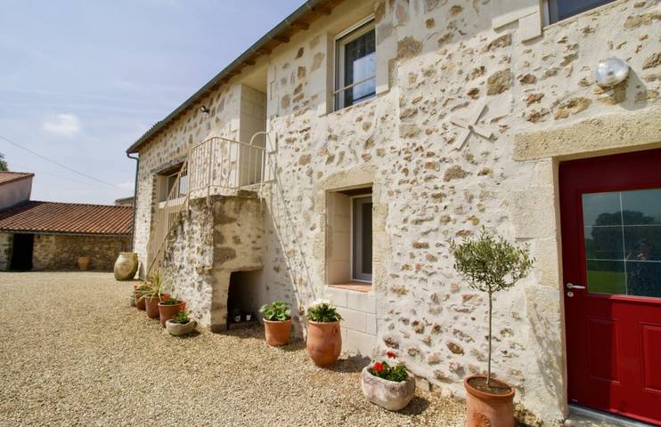Chambre d’hôte pour 2 personnes, avec jardin dans les Deux-Sèvres