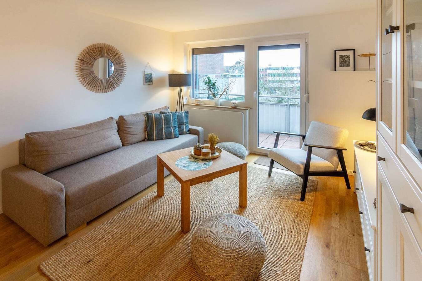 Ganze Wohnung, Modernisierte Oberwohnung Watt'n Glück mit tollem Blick in Westeraccumersiel, Dornumersiel