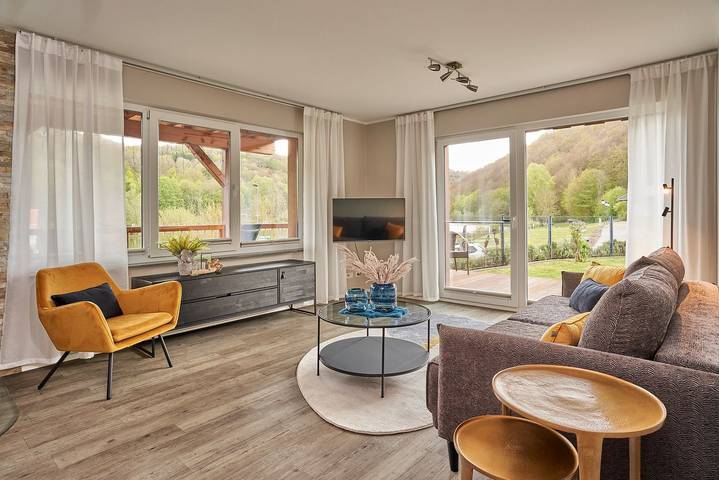 Ferienwohnung für 5 Personen, mit Ausblick und Garten sowie Seeblick, mit Haustier in Eifel (Rheinland-Pfalz) - 3
