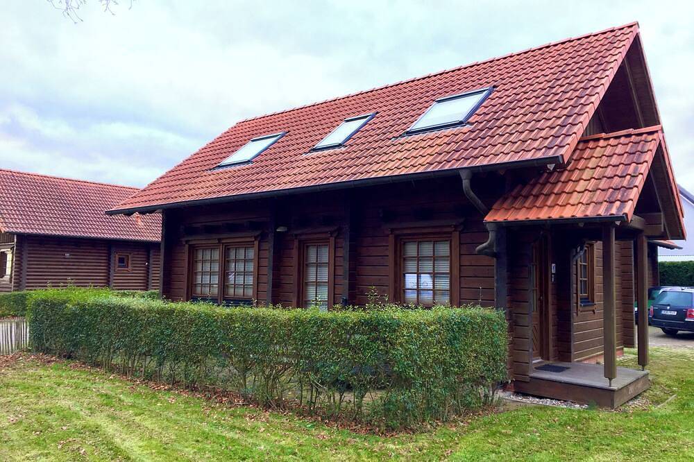 Blockhaus James Cook - Meerblick, eigene Sauna in Sassnitz, Nationalpark Jasmund