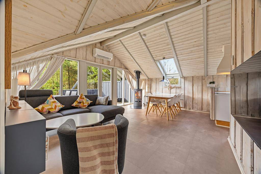 Hyggeliges Ferienhaushaus mit Sauna und großer Terrasse - 2 Hunde in Nørre Nebel, Varde