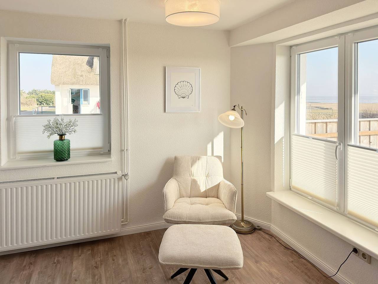 Entire apartment, Haus Bräätlun Ferienwohnung Bräätlun 1 mit Meerblick & Terrasse in Norddorf in Norddorf, Amrum