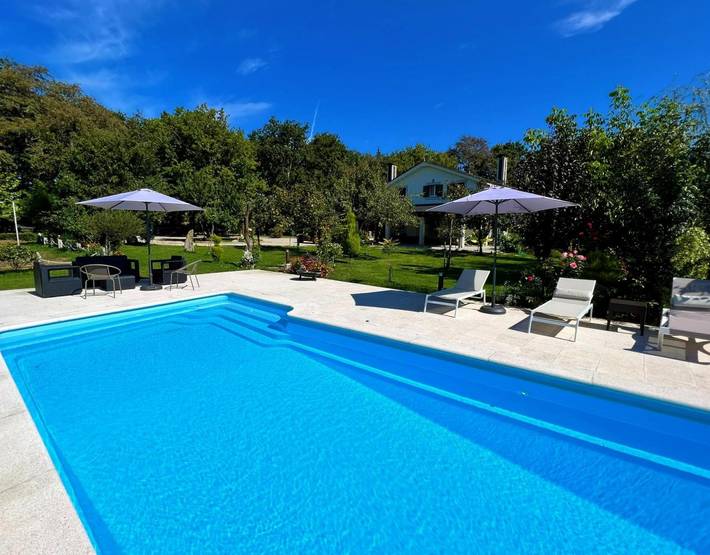 Chalet para 9 personas, con jardín y balcón, Se admiten mascotas en Galicia - 4