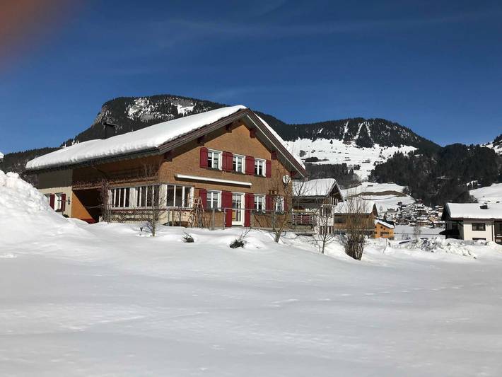Ferienwohnung für 5 Personen, mit Garten und Terrasse, kinderfreundlich in Au