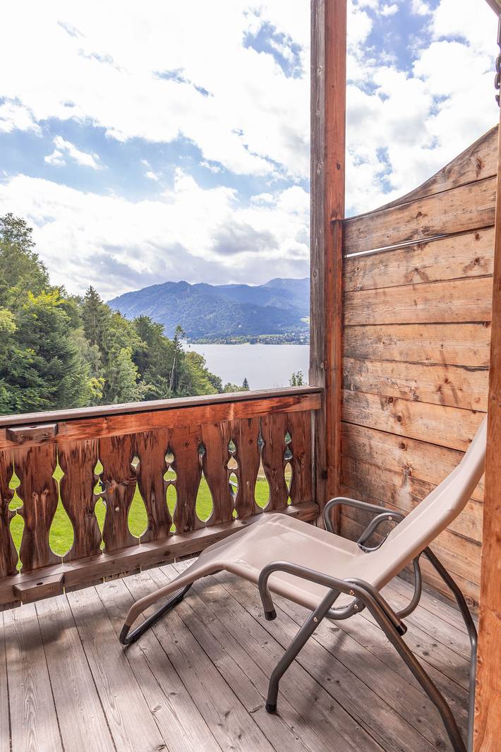 Ferienwohnung für 2 Personen, mit Seeblick und Ausblick sowie Balkon in Gmund - 2