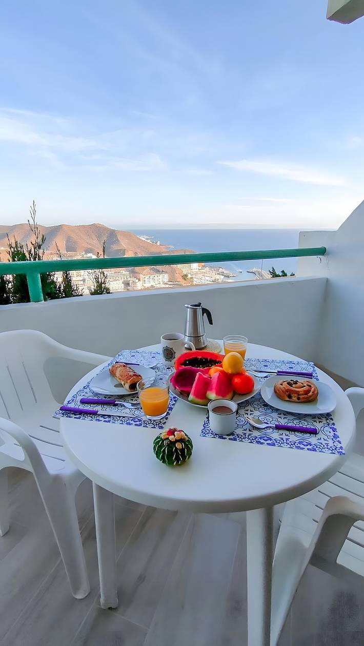 Apartamento para 4 personas, con piscina para niños y balcón en Puerto Rico (Gran Canaria)