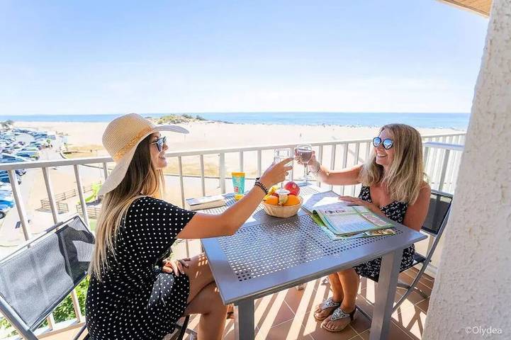Gîte pour 2 personnes, avec balcon, animaux acceptés dans Office De Tourisme Saint Pierre La Mer - 3
