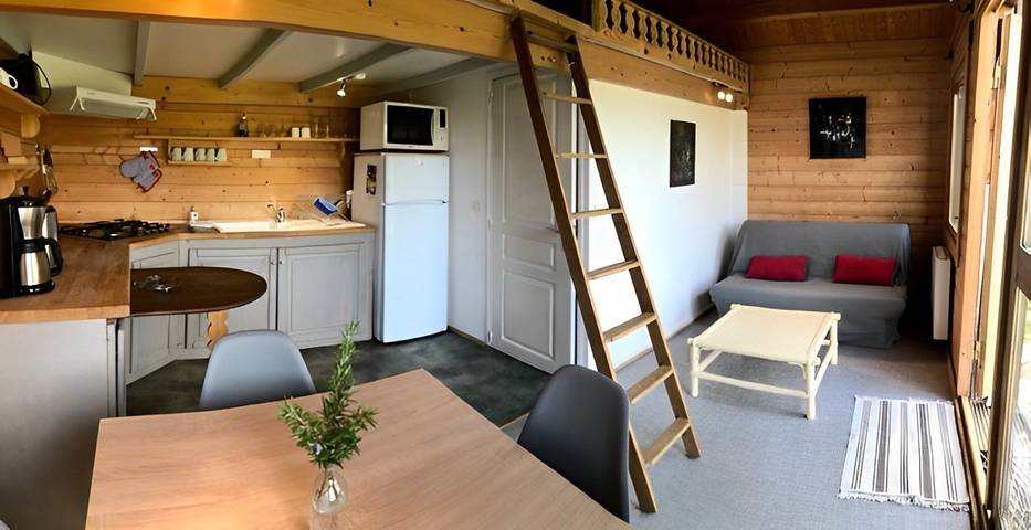 Chalet pour 3 personnes, avec jardin en Dordogne - 3