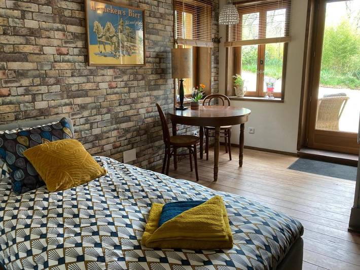 Chambre d’hôte pour 2 personnes, avec jardin à Les Arques