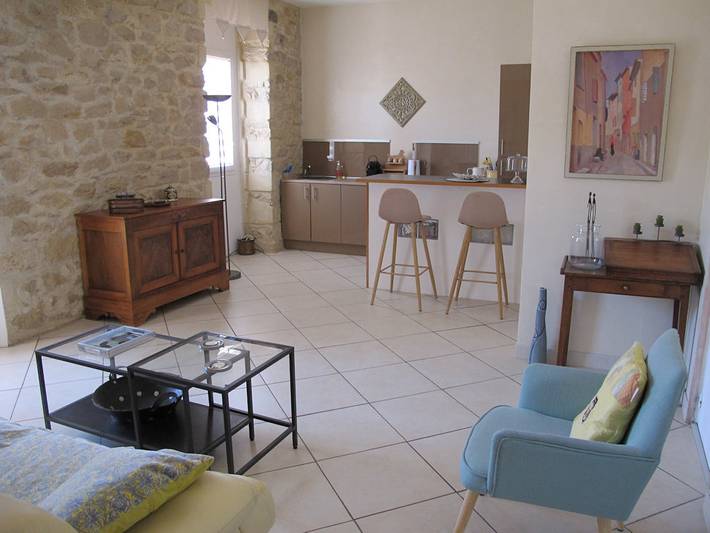 Appartement de vacances pour 2 personnes, avec jardin