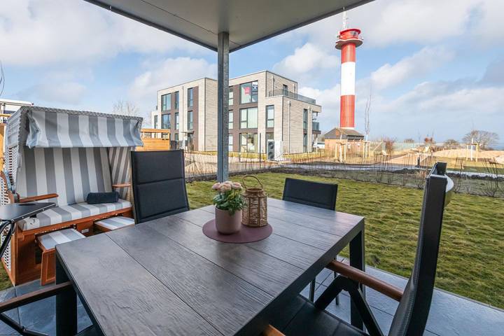 Ferienwohnung für 6 Personen, mit Terrasse und Sauna