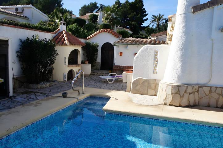 Ferienhaus 'Elisabet' mit Bergblick, Wi-Fi und Klimaanlage in Montgo, Dénia