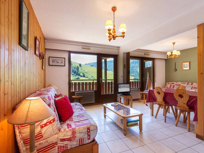 Chalet pour 5 personnes, avec balcon à La Clusaz