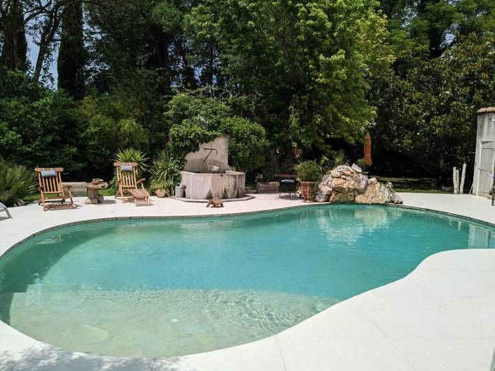 Chambre d’hôte pour 2 personnes, avec piscine et jardin, animaux acceptés à Paradou - 4