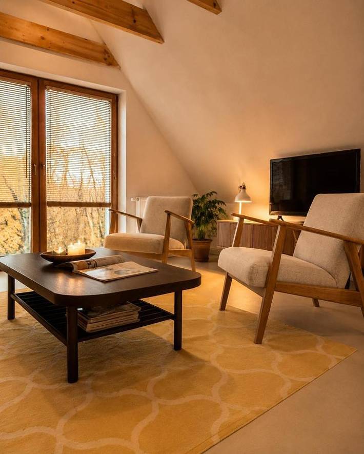 Ferienwohnung für 4 Personen, mit Terrasse und Garten sowie Sauna und Ausblick in Leck - 3