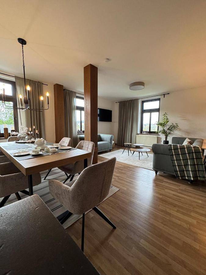 Ferienwohnung für 4 Personen, mit Garten und Ausblick in Annaberg-Buchholz - 4