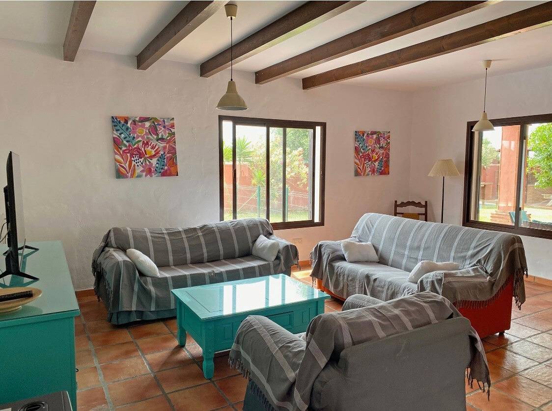 Villa 'Casa Fatima' with Sea View, Private Pool and Wi-Fi in Playa El Palmar, Vejer de la Frontera