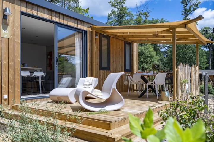 Camping pour 4 personnes, avec piscine ainsi que jardin et terrasse, adapté aux familles dans le Loir-et-Cher - 4