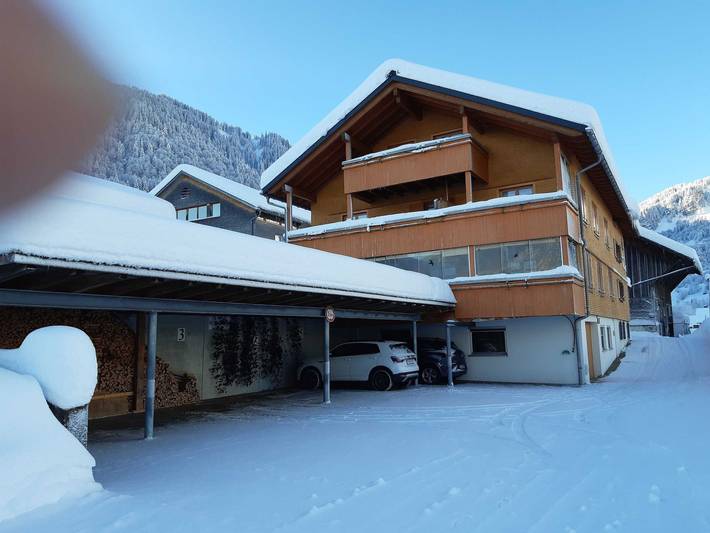 Ganze Ferienwohnung, Haus Margreth - Zimmer Klippern Dreibettzimmer in Bregenzerwald (Vorarlberg), Au