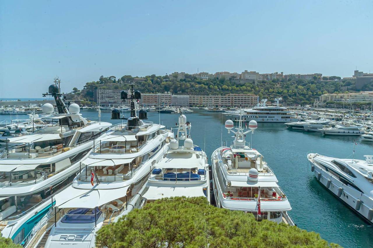 Port Palace in Monte Carlo, Côte méditerranéenne (France)