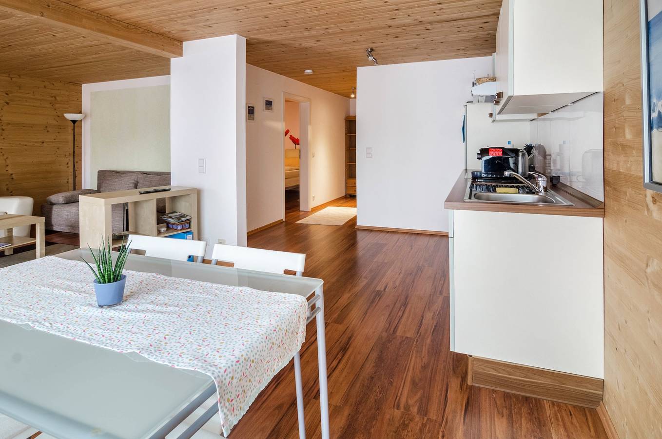 Vakantie Appartement "Untergeschoss" met Wi-Fi, Terras & Tuin, foto 13
