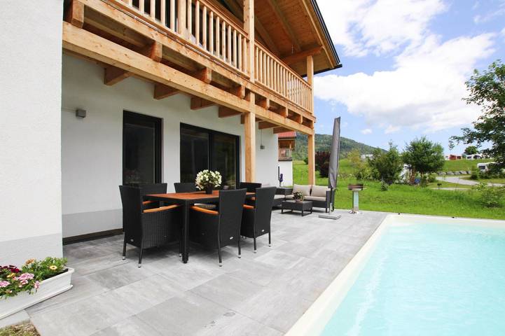 Chalet für 6 Personen, mit Terrasse und Sauna sowie Pool in Inzell - 4