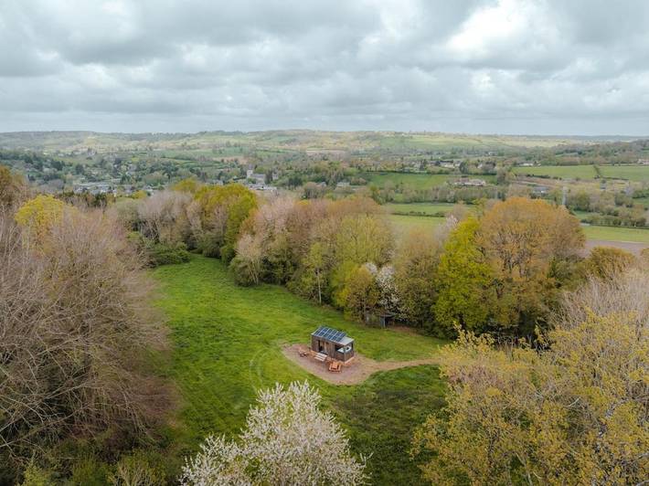 Gîte pour 4 personnes, avec Terrasse ainsi que Jardin et Vue à Blangy-le-Château