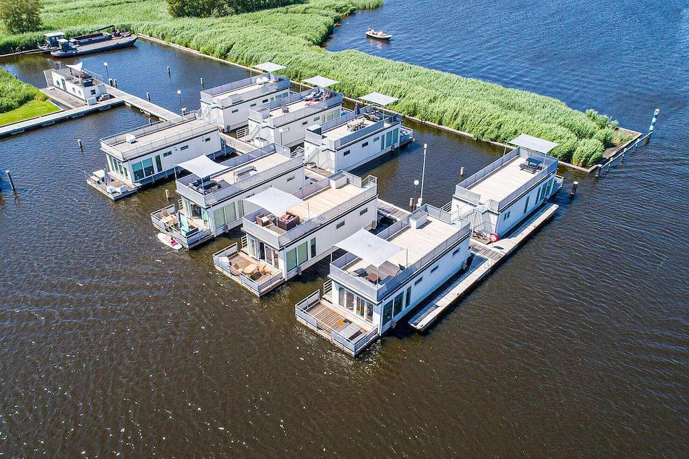 Wunderschönes Schiff in Aalsmeer mit Meerblick vom Haus in Leimuiden, Groene Hart