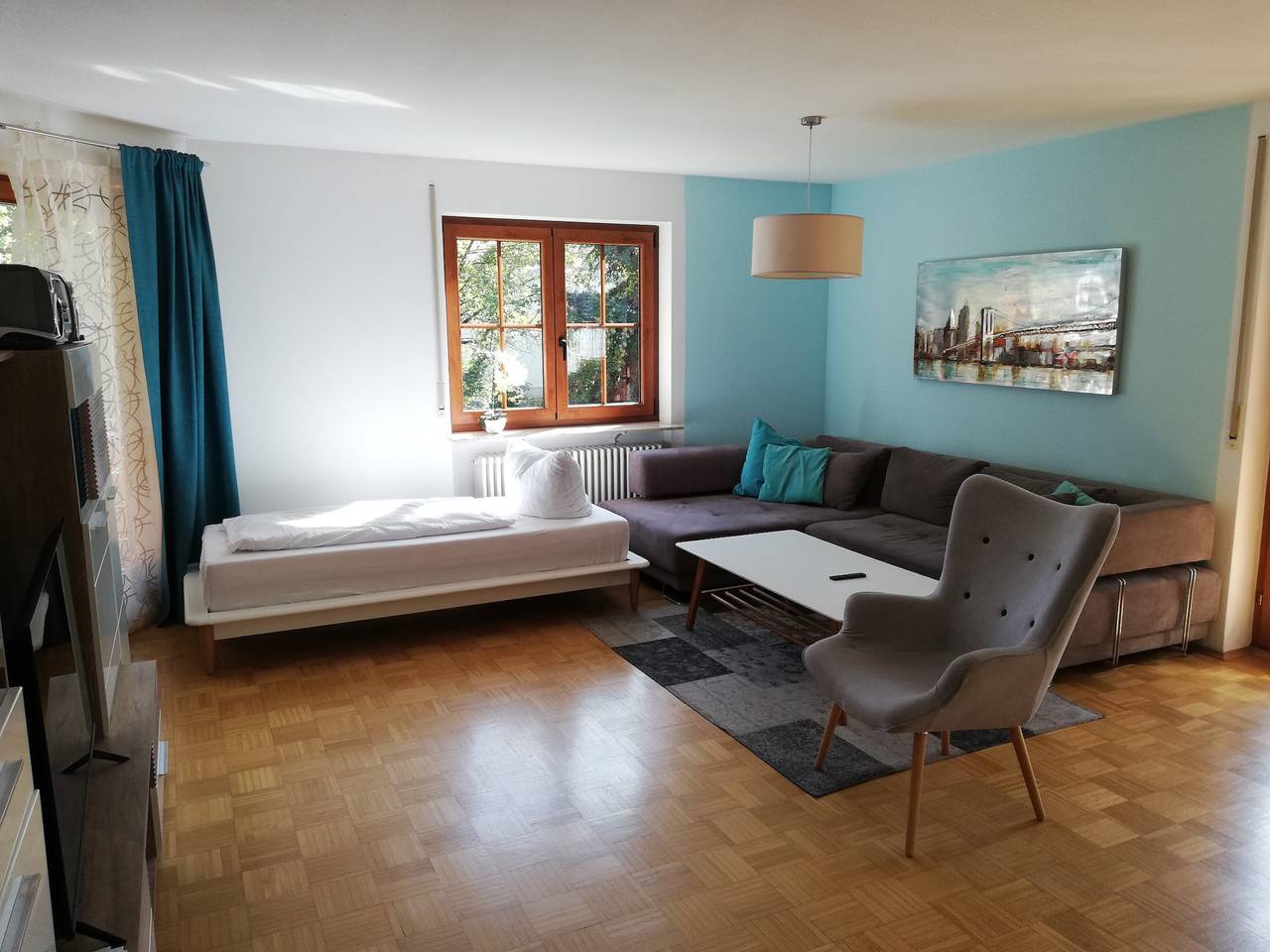 Ganze Wohnung, Ferienwohnung '2 Zimmer Appartement 31' mit Gemeinschaftsgarten, Balkon und Wlan in Bad Krozingen, Südschwarzwald