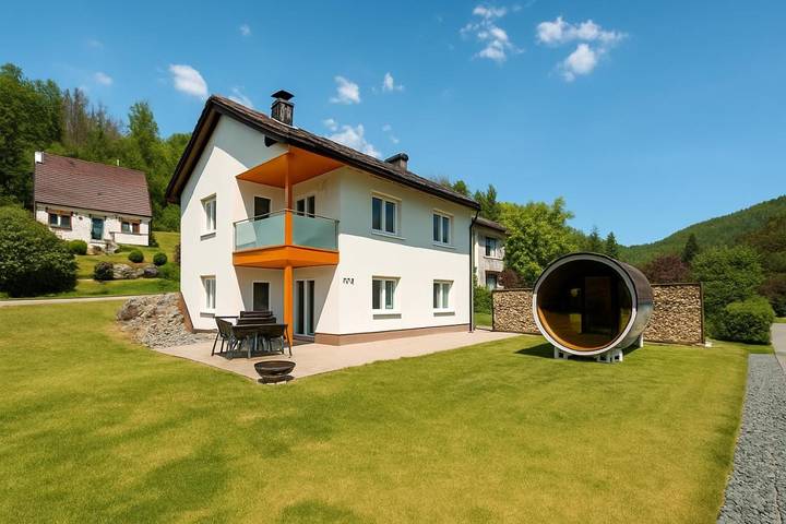 Ferienhaus für 8 Personen, mit Sauna und Garten sowie Ausblick in Herzberg am Harz - 4
