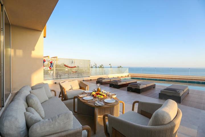 Villa mit pool für 14 Personen, mit Pool und Meerblick sowie Balkon in Albanien - 2