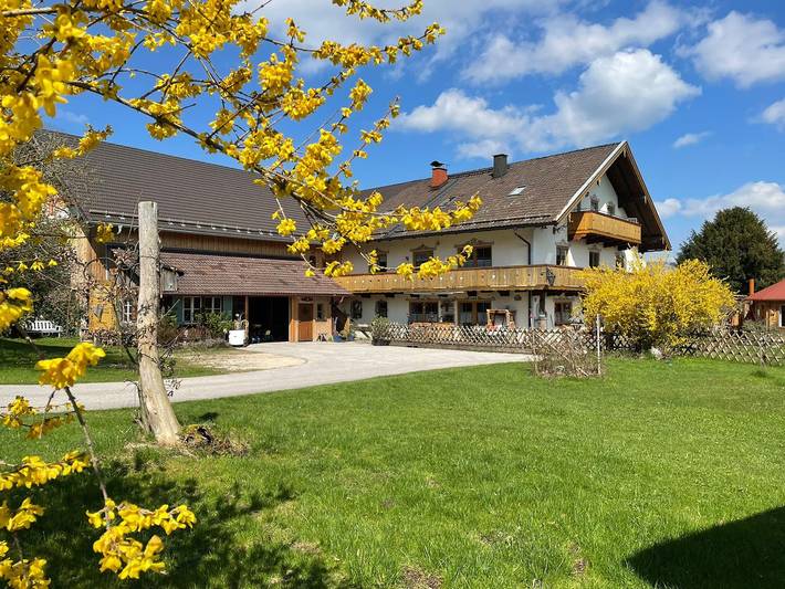 Gîte pour 4 personnes, avec Balcon ainsi que Terrasse et Jardin à Piding - 2