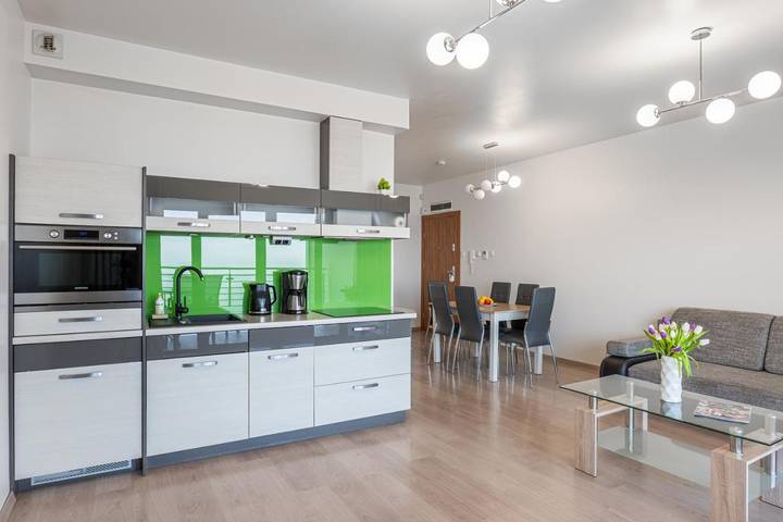 Ferienwohnung für 6 Personen, mit Balkon und Ausblick in Dziwnówek - 2