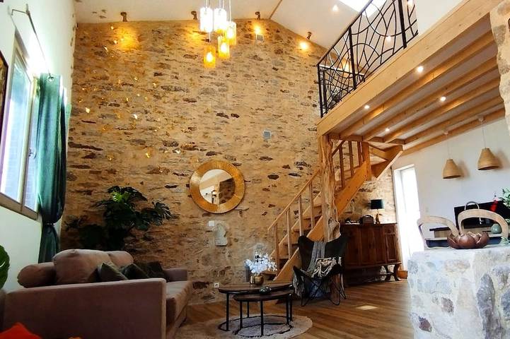 Location de vacances pour 5 personnes, avec jardin et sauna à Legé