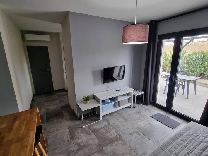 Appartement de vacances pour 4 personnes, avec terrasse ainsi que piscine et jardin - 1