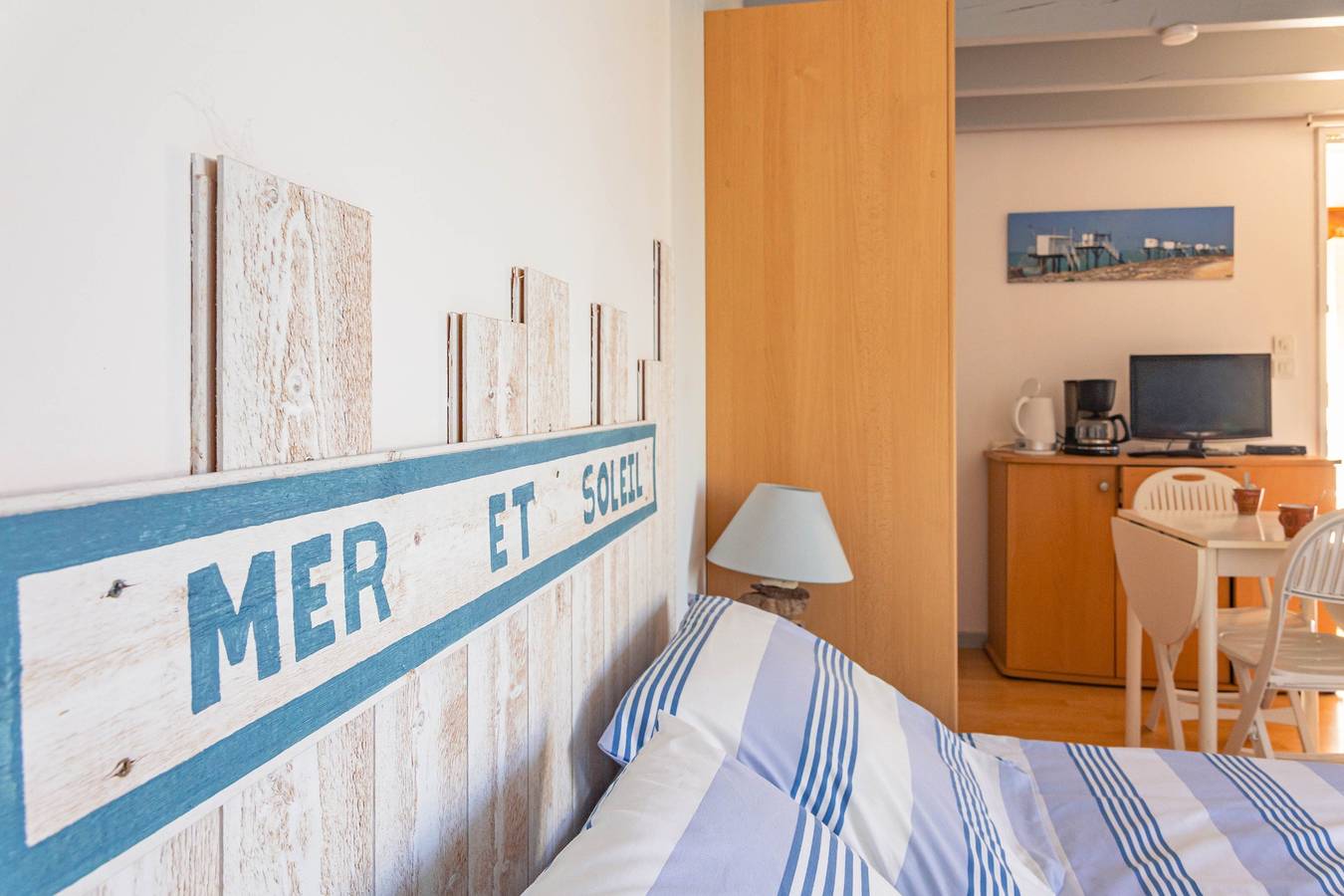 Bed & Breakfast „La Berguerie“ mit privater Terrasse und Wlan in Dolus-d'Oléron, Côte de Beauté