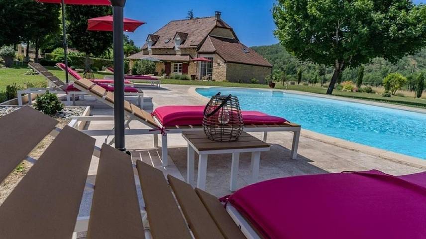 Location de vacances pour 6 personnes, avec piscine ainsi que jardin et vue dans Cœur de Causse - 3