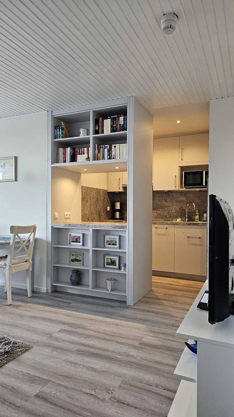 Ganze Ferienwohnung, Ferienwohnung "Traumweiß mit Meerblick" in St. Peter-Bad, St. Peter-Ording