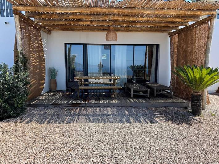 Maison d’hôte pour 4 personnes, avec terrasse ainsi que vue et jardin à Albitreccia