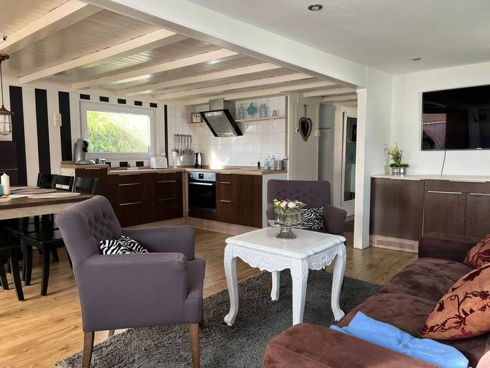 Ferienhaus für 4 Personen, mit Terrasse