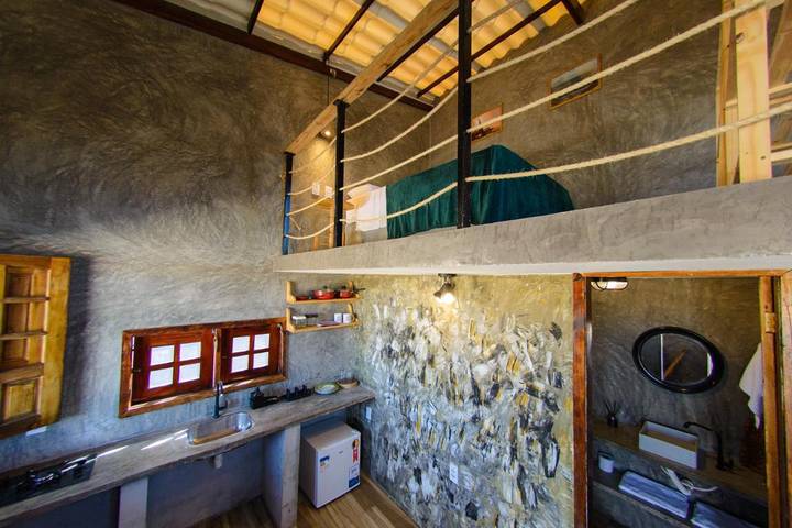 Maison d’hôte pour 3 personnes, avec jardin