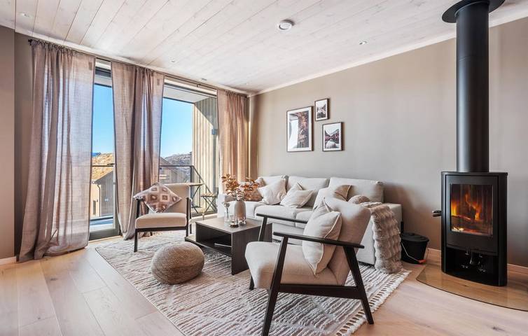Ganze Ferienwohnung, Ferienwohnung für 6 Personen mit Terrasse in Vinje